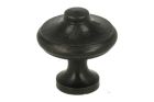 Knop gietijzer zwart klein Ø 23mm H24mm