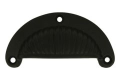Komgreep zwart 95x50mm