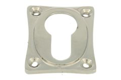 Cilinderslotrozet Tonmodel 400 serie messing vernikkeld.