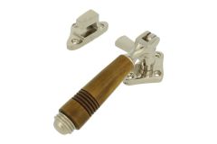 Raamboom kantelbaar (1908) messing vernikkeld hoorn